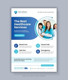 the best healthcare services flyer template