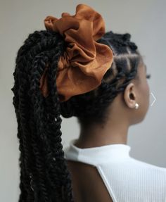 Loc Scrunchies, Satin Scrunchies, Short Natural Hair Styles