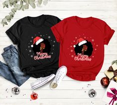 Merry Christmas Santa Black Girl T-Shirt, Equality Shirt, Black Santa Mrs. Christmas Shirt, Melanin Christmas, Afro Woman Christmas Shirt BLACK TEXT is used for Yellow, Heather Peach, White, Athlethic Heather, Light Blue, Mint, Pink Shirts. Other colored shirts have white text.t, Western Shirt, Arizona Shirt, Wild West Shirt, Country Shirt, Desert Life Cactus, Southern Shirt F I T ∙ & ∙ S I Z I N G : -->Women's sizes are narrower than the waist -->Sleeves are rolled up in some product pictures. Melanin Christmas, Southern Shirt, Pink Shirts, Equality Shirt, Desert Life, Text Shirt, Black Santa, Santa Shirts, Merry Christmas Santa