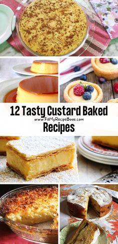 12 tasty custard baked recipes