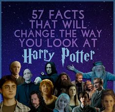 the poster for harry potter's movie, which features many different faces and characters