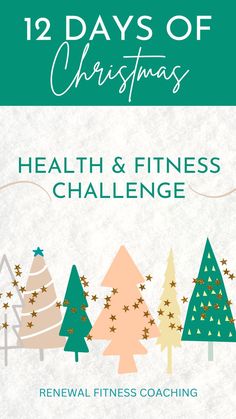 12 days of christmas health & fitness challenge 12 Days Of Fitness Challenge, Group Fitness Christmas Workout, 21 Day Health Challenge, 12 Day Challenge, December Exercise Challenge, Turkey Day Workout, 12 Days Of Fitmas Challenge, November Fitness Challenge Group Ideas, December Wellness Challenge