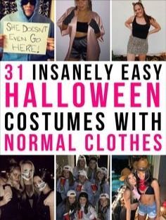 halloween costumes with normal clothes for women