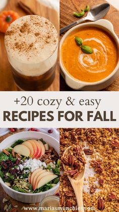 the top 20 cozy and easy recipes for fall