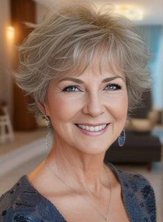 30 Short Haircuts for Older Women to Inspire Your Next Look Best Short Haircuts For Fine Hair, Medium Fine Hair, Short Haircuts For Older Women, Haircuts For Older Women, Short Silver Hair, Different Beauty, Short Bobs, Bob Hairstyles For Thick, Hair Mistakes