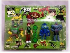 the ben 10 mini figures are in their packaging