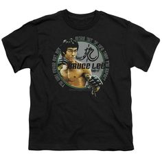 Bruce Lee Kids T-Shirt Never Get More Out Of Life Black Tee A Bruce Lee Kids T-shirt featuring his quote: You Will Never Get Any More Out Of Life Than You Expect 100% cotton Officially Licensed Perfect for every fan Machine wash cold with similar colors. Dry low heat Black T Shirts, Kid Movies, Movie Shirts, Kids Graphic Tees, Coffee Shirts, Movie T Shirts, Bruce Lee, White Shirts, Boys Shirts