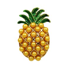 PRICES MAY VARY. 【Brooch Size】: 4.8*3 cm（1.88*1.18 inch）. 【Brooch Material】: Alloy + Enamel . 【Brooch Design】: Adorable pineapple brooches with stunning details are a wardrobe staple! Great for party use, great to match with bags, sweaters, dresses, suits, shirts, hats, scarves and shawls, etc. 【Excellent Gift Supplies】: These lovely jewelry can be used as wonderful gifts for your daughter, mother. 【After-sale service】: Our products are individually packaged to ensure that the products reach eve Brooch Design, Fruit Pineapple, Amazon Jewelry, Daughter Mother, Food Fruit, Funny Food, Enamel Brooch, Food Humor, Lovely Jewellery