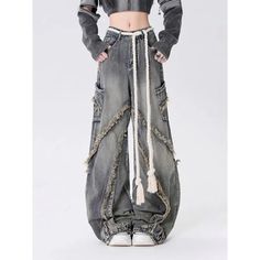 Baggy Patchwork Bottoms For Streetwear, Baggy Wide Leg Patchwork Pants, Baggy Wide-leg Patchwork Pants, Streetwear Patchwork Wide Leg Pants, Wide Leg Patchwork Pants For Streetwear, Baggy Wide Leg Cargo Pants With Patchwork, Y2k Baggy Wide-leg Pants, Y2k Style Baggy Wide-leg Pants, Patchwork Bottoms For Streetwear