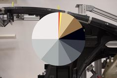 an image of a car being worked on with color wheel and paint swatches in the background