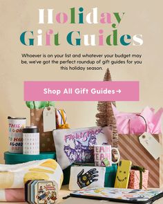 the holiday gift guide is on sale now