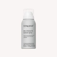 Living Proof Full Dry Volume And Texture Spray 95 Ml/ 3.4 Oz Delivers Instant, Revivable, And Long-Lasting Volume And Texture For Fine Hair Provides Buildable, No-Slip Grip For Increased Styling Versatility Heat Protection Up To 410 F/210 C Lightly Absorbs Oil To Extend The Life Of Your Look Instantly Transforms Fine, Flat, Or Thin Hair Works On Dry Hair So You Can Use It Anytime, Anywhere Living Proof Hair Products, Texture Spray, Finishing Spray, Texturizing Spray, Living Proof, Dry Hair, Fine Hair, Womens Hairstyles, Spray