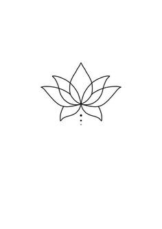 a black and white image of a flower with leaves on it's petals, in the shape of a leaf