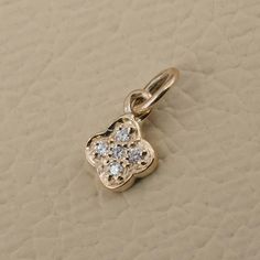 Solid 14k Yellow Gold Charm Pendant Pave Diamond Minimalist Jewelry Gift For Her PEMJ-1819 Gross Wt : 0.49gm 14k Gold Wt : 0.47gm Diamond Wt : 0.1ct Pendant Size : 5 MM You can contact me if you have any query about anything.  Have a FINE ADORNMENT!!  ✦ This is the perfect gift for mom, wife, fiancée, girlfriend, valentine, daughter, family or friend. It is a special gift for mother's day, valentine's day, wedding, anniversary, birthday, Christmas, Easter, New Year's and any holiday. ✦ Custom Orders : Since most products are handmade and made by members of my shop , you can ask us any kind of customization. You can choose from 14k Gold, 925 Silver And Diamond. For most of the items. Gemstone can be changed as per your preferences. ✦Thank You for visiting our shop. ❤ Luxury 14k Yellow Gold Charms, 14k Gold Charms For Gift, 14k Gold Charms As Fine Jewelry Gift, 14k Gold Charms For Gifts, 14k Gold Filled Yellow Gold Charms For Gift, 14k Gold Charms For Gift, Fine Jewelry Style, Minimalist 14k Yellow Gold Charms, Delicate Yellow Gold Charms Jewelry, Delicate Yellow Gold Jewelry With Charms