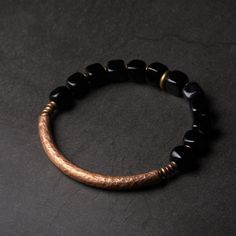 GET TOP-SELLING BLACK OBSIDIAN BRACELET WITH ANTIQUE COPPER FOR 33% OFF Score our highly-sought-after Black Obsidian Bracelet With Antique Copper for a fraction of the cost -- NOW. Our limited-time sale gives you the chance to save US $9.33. Shop with our store for peace of mind and satisfaction. We assure you that: You’ll be 100% satisfied with your purchase Your package will arrive safe and sound Your purchase is 100% risk-free (our return policy has you covered) Ready to buy? Just ADD TO CART Men's Copper Bracelet, Black Obsidian Bracelet, Copper Accessories, Black Obsidian Stone, Didgeridoo, Obsidian Bracelet, Brass Accessories, Obsidian Stone, Energy Bracelets