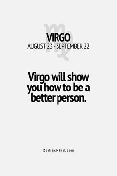 a white poster with the words virgo on it