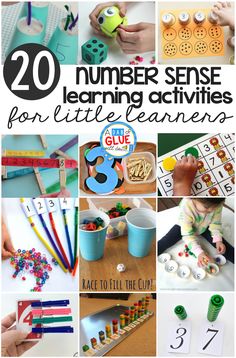 20 number sense learning activities for little ones