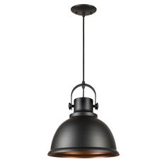 UL or ETL listing demonstrates this product has met the minimum requirements of widely accepted product safety standards. Light is dimmable, so you can create your desired ambiance. All mounting hardware included for an easy installation. Forte Lighting Harmon Black Farmhouse Dome Hanging Pendant Light | 7110-01-04 Street Lighting, Black Farmhouse, Park Street, Drum Pendant Lighting, Dome Pendant Lighting, Transitional Pendant Lighting, Drum Pendant, Black Pendant Light, Black Pendant