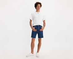 Nothing beats a pair of cut-offs when it's hot out. We took our vintage-inspired 501® ‘93 Straight jeans and reimagined them as these Cut-Off Shorts, so you don't have to do the work. You're welcome. Straight fitting cut-off shorts Classic '90s look and feel Crafted with non-stretch denim That perfect broken-in look;without putting in the work. This garment was distressed for an authentic vintage-inspired feel and lived-in style. Hold the H2O: This garment was made using recycled water, which he Levi's Summer Streetwear Jeans, Levi's Jeans For Summer Streetwear, Levi's Streetwear Bottoms For Summer, Levi's Streetwear Shorts For Summer, Levi's Bottoms For Summer Streetwear, Levi's Shorts For Summer Streetwear, Levi's Summer Streetwear Shorts, Live In Style, 90s Looks