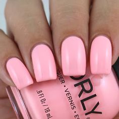 Neon Light Pink Nails, Orly Nail Polish, Jade Nails, Olivia Jade, Pink Nail Colors, Nail Polish Swatches, Pretty Nail Polish, Dipped Nails, Fancy Nails