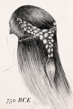 The Wild, Amazing, True History Of Braids Traditional Celtic Hairstyles, Elaborate Braids, Faerie Hair, Celtic Hairstyles, Hairstyles Drawings, Celtic Costume, How To Braid Hair, Celtic Fashion