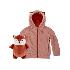 Cuddle with Flynn the Fox, then transform him into a zip-up hoodie jacket. Cubcoats are soft, cuddly plushies that transform into hoodies. These comfy jackets have animal ears on the hood, 2 front pockets, and soft-tipped zipper pulls. Cotton-blend fabric is non-allergenic and tested to last over 1,000 washes. 60% Cotton/40% Polyester. Machine washable. Imported. Size: 3T.  Color: Orange.  Gender: male.  Age Group: toddler. Hood Girls, Comfy Jackets, Purple Vests, Feather Jacket, Blue Puffer, Puffy Coat, Gap Jacket, Kids Coats, Animal Ears