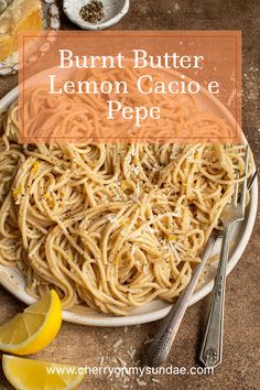 Burnt butter lemon cacio e pepe is a unique take on the classic Italian pasta dish that adds a tangy and nutty flavor to the traditional recipe. With just a few simple ingredients, this dish is easy to make and perfect for a quick weeknight dinner or a special occasion.