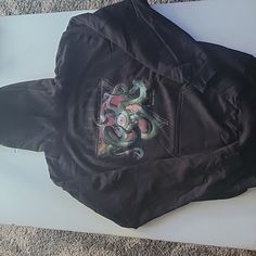 Black Dr. Strange Hoodie Sweatshirt Never Worn Boys Size Large (14-16) Black Graphic Print Hoodie, Black Hooded Sweatshirt With Graphic Print, Black Graphic Print Hooded Sweatshirt, Black Crew Neck Sweatshirt With Adjustable Hood, Dr Strange, Colorful Hoodies, Hoodie Sweatshirt, Kids Shirts, Shirts Tops