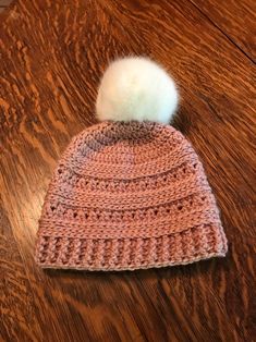 Pom Pom Slouch Hat Dusty Rose Pink Hat Soft Pink Hat Chunky | Etsy Crochet Pom Pom Hat, Green Baby Blanket, Evening Shawls, Ski Hat, Dusty Rose Pink, Baby Minnie Mouse, Warm Winter Hats, Ski Hats, Slouch Hat