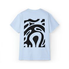 "Unisex short sleeve tee with \"Melted\" digital drawing printed on the backside. I hope you love it as much as I do!" Abstract Tshirt Design, Drawing Prints, Unisex Shorts, I Hope You, San Jose, Short Sleeve Tee, Digital Drawing, Gender Neutral, Tee Shirts