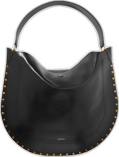 Chic Black Calf Leather Hobo Bag, Elegant Black Calf Leather Hobo Bag, Modern Evening Shoulder Bag With Leather Backing, Modern Leather-backed Shoulder Bag For Evening, Luxury Hobo Bag With Leather Backing For Shopping, Modern Calf Leather Shoulder Bag With Leather Backing, Elegant Black Leather Hobo Bag, Elegant Black Hobo Bag With Leather Backing, Elegant Evening Hobo Bag With Leather Backing