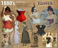 1890 Fashion, 1880 Fashion, Istoria Modei, Fashion Through The Decades, History Of Fashion, Fashion Decades