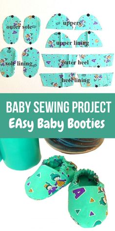 the baby sewing project is easy to make