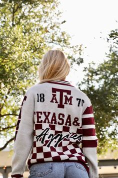 Texas A&M Gig 'Em Aggies Jacquard Sweater