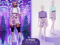 Pastel Goth Dress | Patreon Pastel Goth Dress, Velvet Midi Dress, Sims 4 Cas, Sims 4 Clothing, The Sims Resource, Sims Resource, Knitted Tshirt