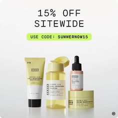 VERSED SKINCARE: 15% off site-wide, use code: SUMMERNOW15 Follow me in the @LTK shopping app to shop this post and get my exclusive app-only-content! #liketkit #LTKsalealert #LTKbeauty #LTKunder50 @shop.ltk https://liketk.it/4amdl Skincare Sale Ads, Versed Skincare, Cosmetics Ads, Edm Design, Baby Wise, Skincare Sale, Cosmetics Packaging, French Pharmacy, Social Templates