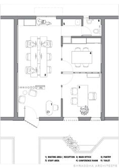 the floor plan for a small house