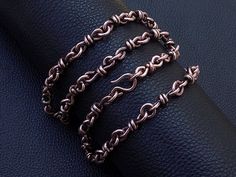 "Handmade copper beads and chain links men collar necklace , arthritis pain relief copper necklace for men.  Chain width : 0.5 mm - 0.2\" Copper is oxidized to give it an antique appearance.  Please read about copper care on Info & Faq section. The requested piece it's made to order similar with the original shown item , so may shown some differences , but I always do my best for a similar look  .  Please be sure to read the entire description of the item before you purchase. Item images may see Copper Wedding Anniversary, Metal Men, Copper Ornaments, Men Chain, Copper Chain Necklace, Collar Choker, Mens Anniversary Gifts, Chain Links, Wedding Anniversary Gift