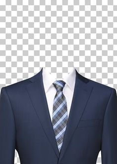 a blue suit and tie on a mannequin's dummy png clipart