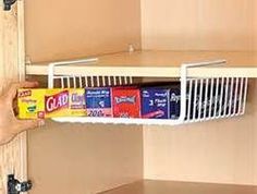 an image of two shelves in the kitchen with labels on them that read 37 diy hacks and ideas to improve you