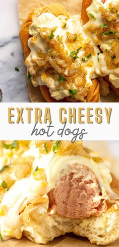 Hot Dogs With Cheese And Corn Recipe Hot Dogs For A Crowd, Loaded Hot Dogs, Cheese Hot Dogs, Night Dinner Recipes, Bbq Night