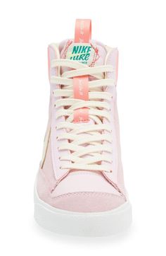 Pink Blazers, Custom Shoes Diy, Nike Shoes Girls, Preppy Shoes, Cute Nike Shoes, Fresh Shoes, Cute Sneakers