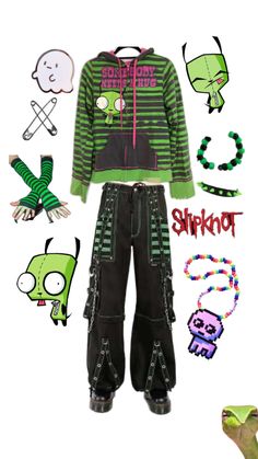 Scene Boy Outfits, Scenecore Aesthetic Outfit, Scenecore Outfit, Scene Boys, Outfits 2000s