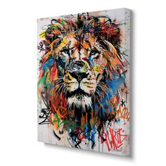 Lion Grafitti Lion Graffiti, Street Art, Graffiti, Lion