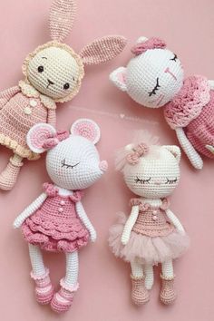 crochet toys Plushies Crochet, Crochet Nursery, Crochet Plushies, Crochet Horse, Crochet Dolls Free Patterns, Fun Crochet Projects, Crochet Bunny, Pinterest Pin