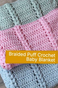 Create this cozy crochet baby blanket with this free pattern!