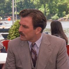 Tom Selleck Hair, Maura Isles, Small Head, Woman Movie, 90s Hairstyles, Vintage Mens Fashion