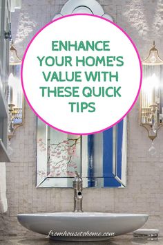 Enhance your home's value with these quick tips Tips Interior Design, Sewing Room Storage, Christmas Organization, Builder Grade, Classy Decor, Room Paint Colors, Home Office Storage, Library Decor