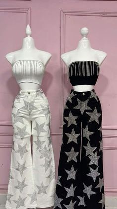 Black And White Party Outfit Women, Star Top Outfit, Black And Silver Outfit, Kiss Decorations, Illustration Jewelry, Luxury Motivation, Sketch Tutorial, Makeover Makeup, Photography Funny