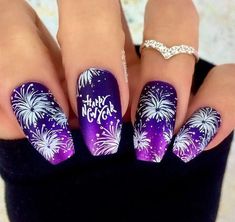 New Years Nail, Nagel Stamping, Nails Photo